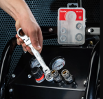 ست سری آچار جغجغه دسته تاشو رونیکس مدل RH-2172 - تصویر 3