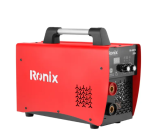 دستگاه جوش 200 آمپر دو ولوم رونیکس مدل RH-4607K همراه کیف+ماسک جوشکاری+کابل دو متری+سیم اتصال به زمین دو متری+گارانتی 40 ماهه