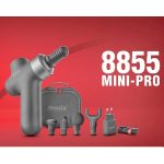 ماساژور شارژی مینی مدل MINI-PRO مدل 8855 رونیکس-4 عدد سری+3 سرعته