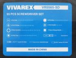 ست نوک پیچ گوشتی و بکس 55 عددی ویوارکس VR5565_SD - تصویر 2